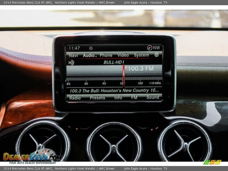 2014 Mercedes-Benz CLA 45 AMG Northern Lights Violet Metallic / AMG Brown Photo #28