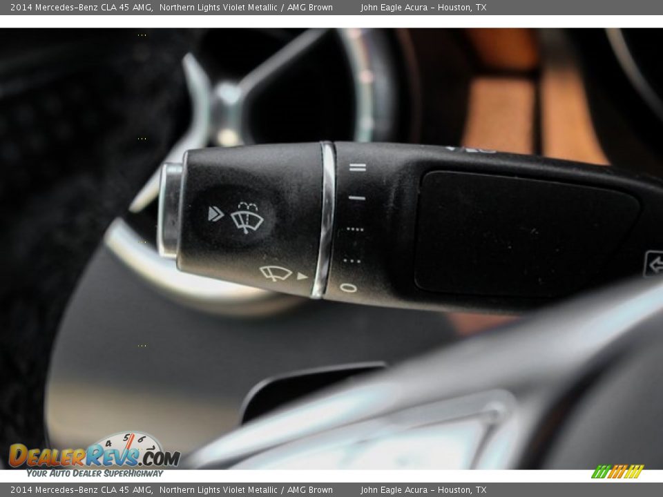 2014 Mercedes-Benz CLA 45 AMG Northern Lights Violet Metallic / AMG Brown Photo #31