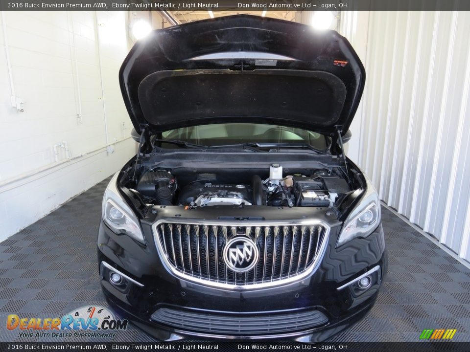 2016 Buick Envision Premium AWD Ebony Twilight Metallic / Light Neutral Photo #8