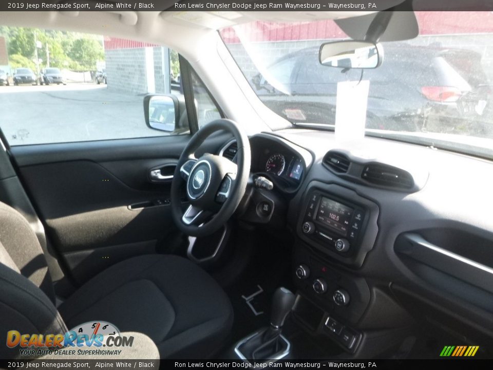 2019 Jeep Renegade Sport Alpine White / Black Photo #11