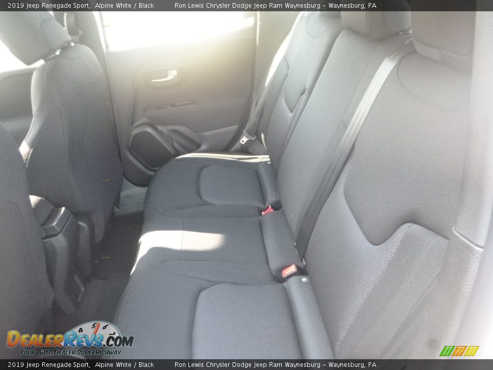 2019 Jeep Renegade Sport Alpine White / Black Photo #12