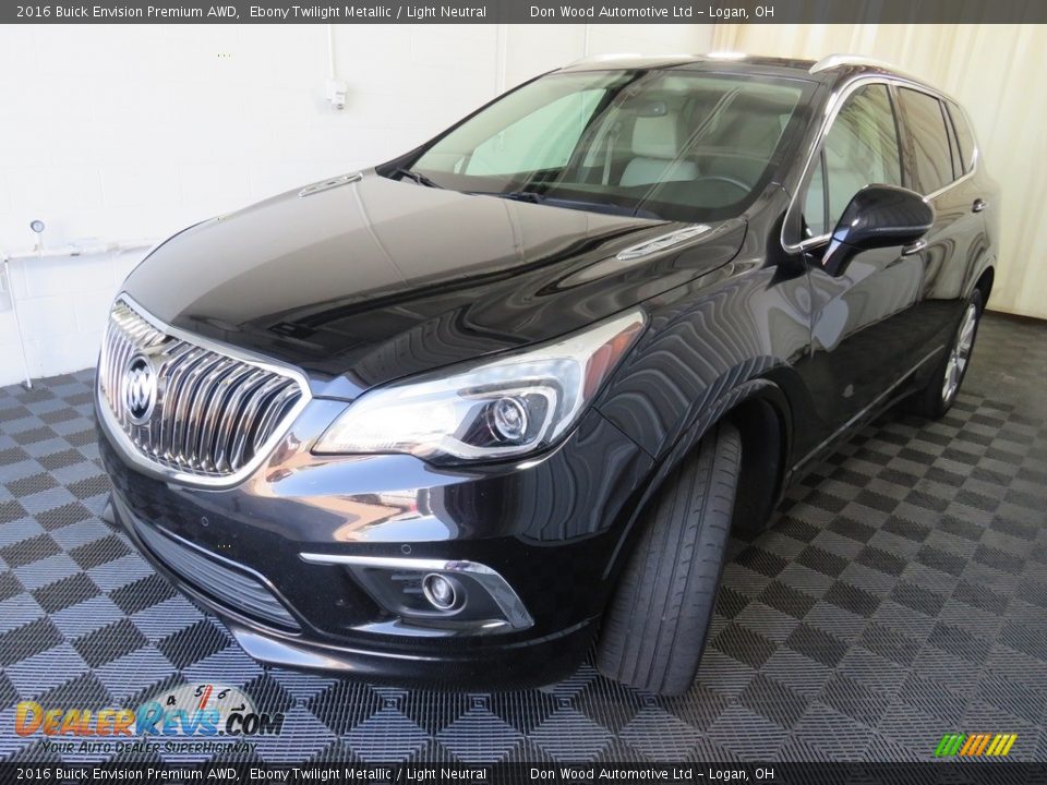 2016 Buick Envision Premium AWD Ebony Twilight Metallic / Light Neutral Photo #10