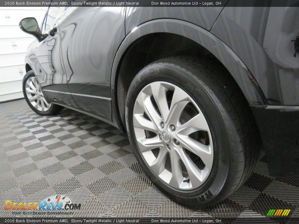 2016 Buick Envision Premium AWD Ebony Twilight Metallic / Light Neutral Photo #12