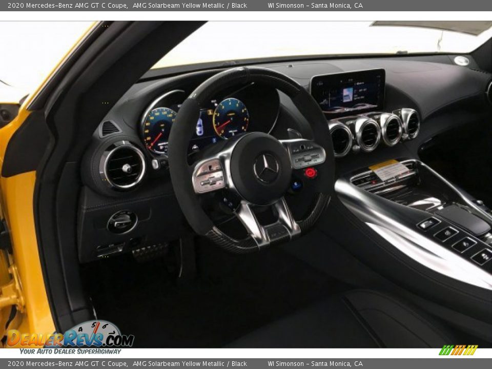 Dashboard of 2020 Mercedes-Benz AMG GT C Coupe Photo #4