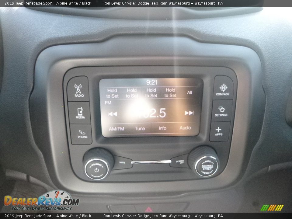 2019 Jeep Renegade Sport Alpine White / Black Photo #16