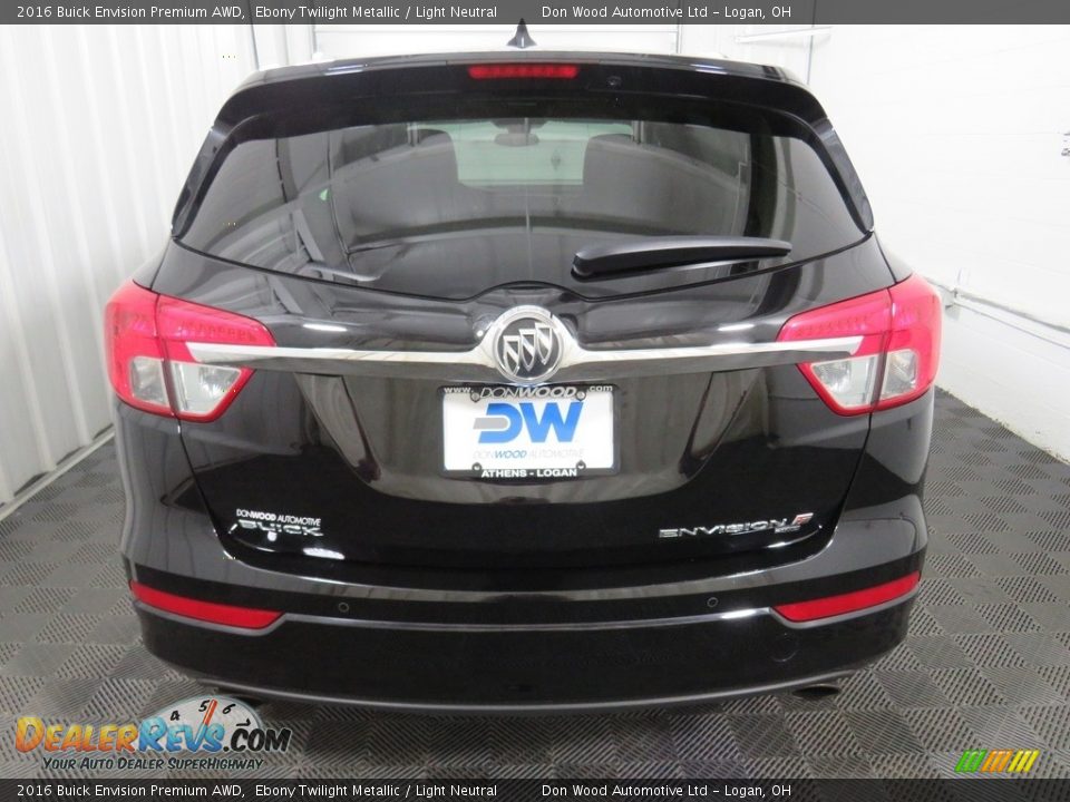 2016 Buick Envision Premium AWD Ebony Twilight Metallic / Light Neutral Photo #14