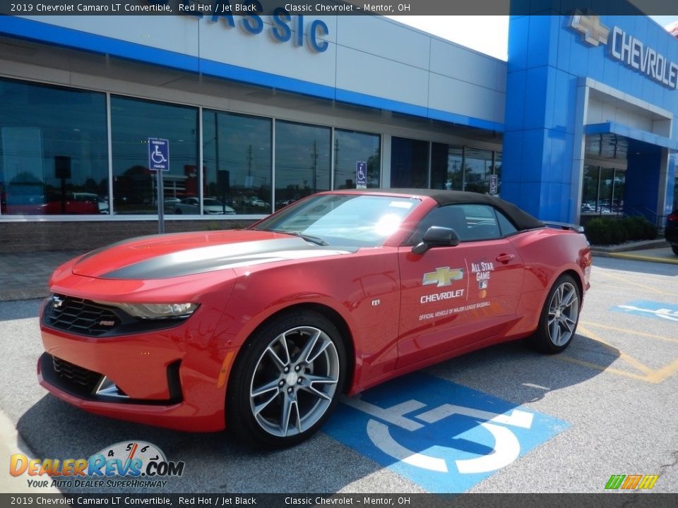 2019 Chevrolet Camaro LT Convertible Red Hot / Jet Black Photo #1