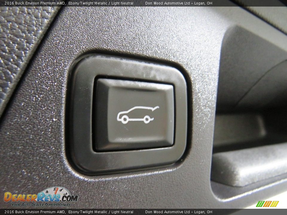2016 Buick Envision Premium AWD Ebony Twilight Metallic / Light Neutral Photo #17