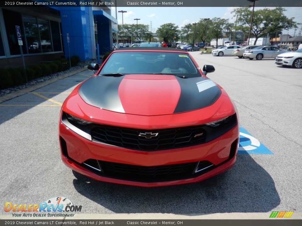 2019 Chevrolet Camaro LT Convertible Red Hot / Jet Black Photo #2