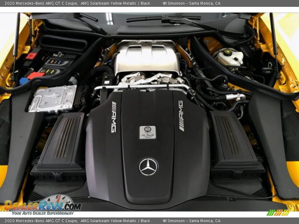 2020 Mercedes-Benz AMG GT C Coupe 4.0 Liter Twin-Turbocharged DOHC 32-Valve VVT V8 Engine Photo #8