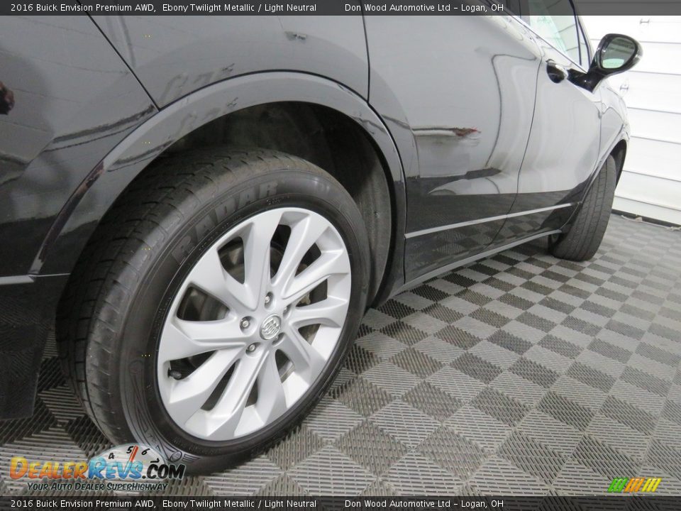 2016 Buick Envision Premium AWD Ebony Twilight Metallic / Light Neutral Photo #19