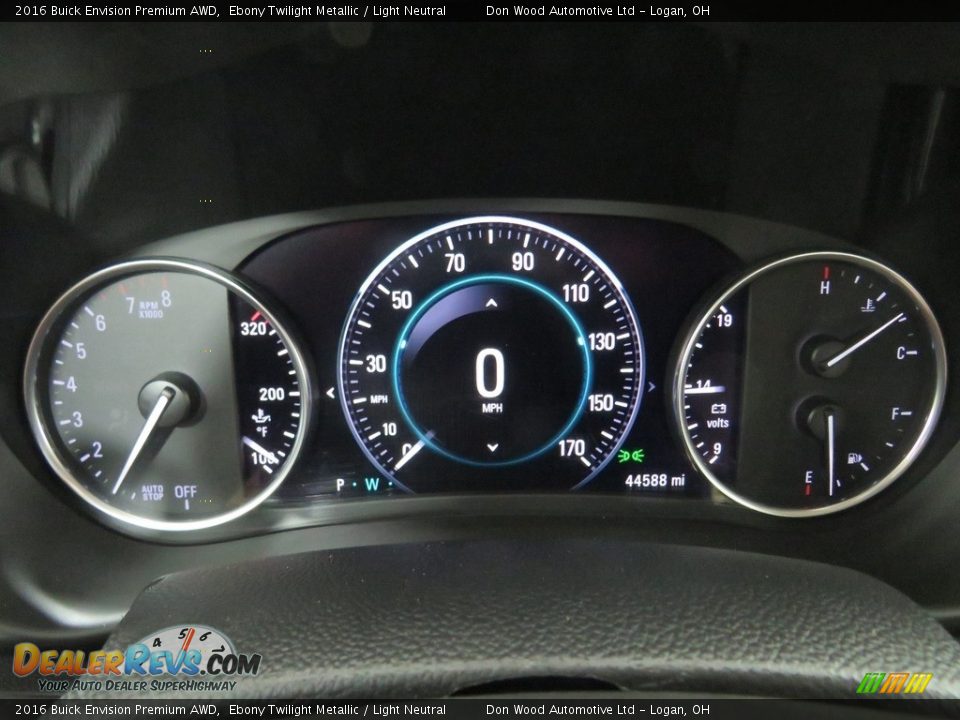 2016 Buick Envision Premium AWD Ebony Twilight Metallic / Light Neutral Photo #20