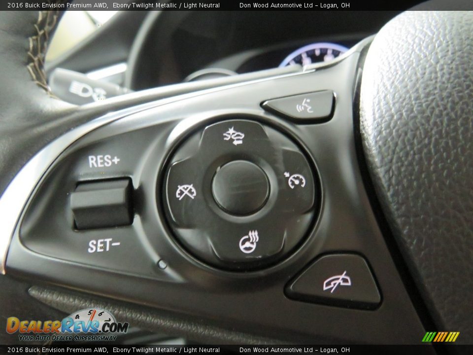 2016 Buick Envision Premium AWD Ebony Twilight Metallic / Light Neutral Photo #23