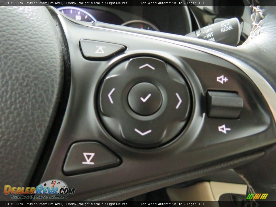 2016 Buick Envision Premium AWD Ebony Twilight Metallic / Light Neutral Photo #24
