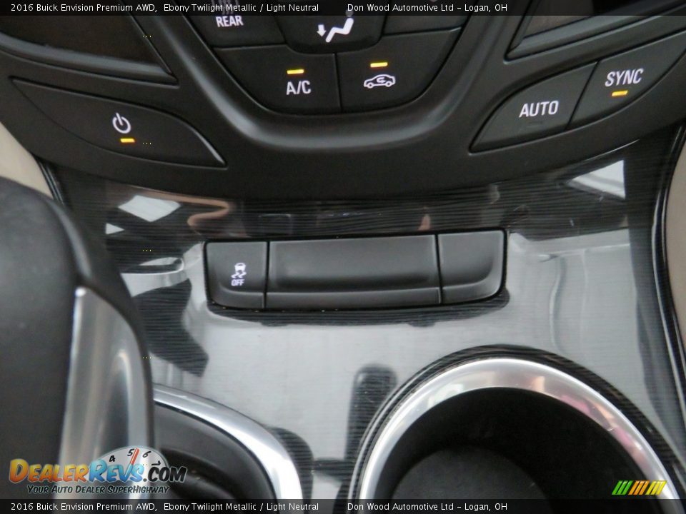2016 Buick Envision Premium AWD Ebony Twilight Metallic / Light Neutral Photo #28