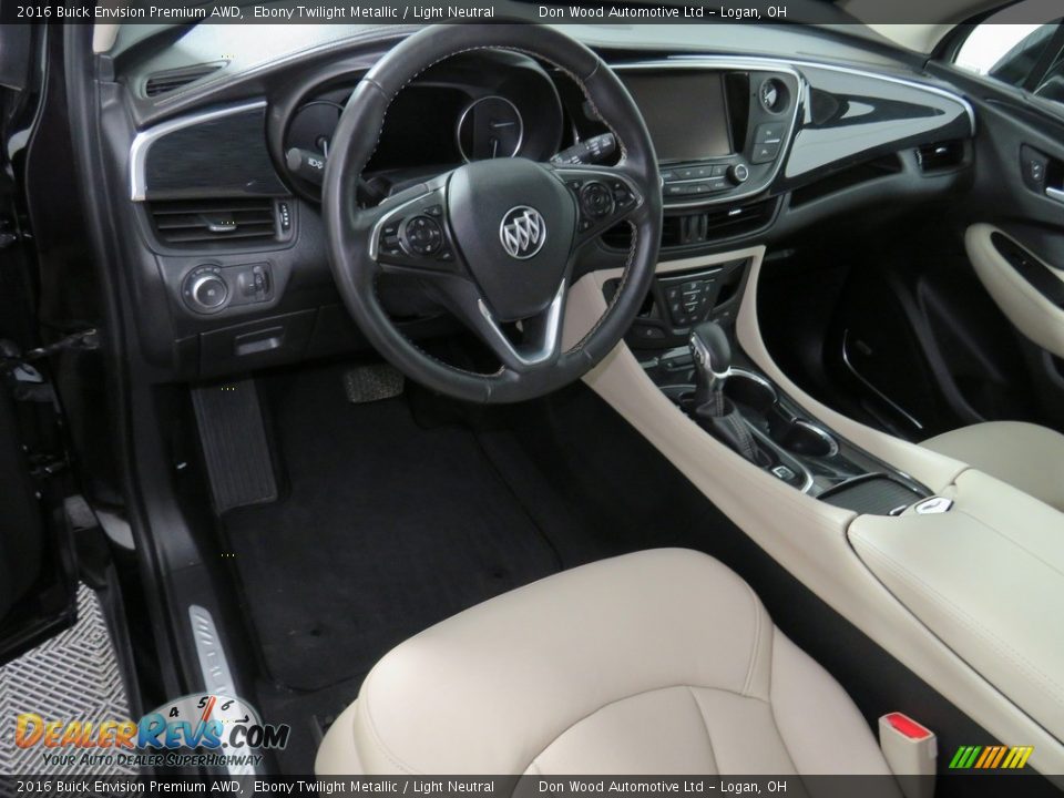 2016 Buick Envision Premium AWD Ebony Twilight Metallic / Light Neutral Photo #33