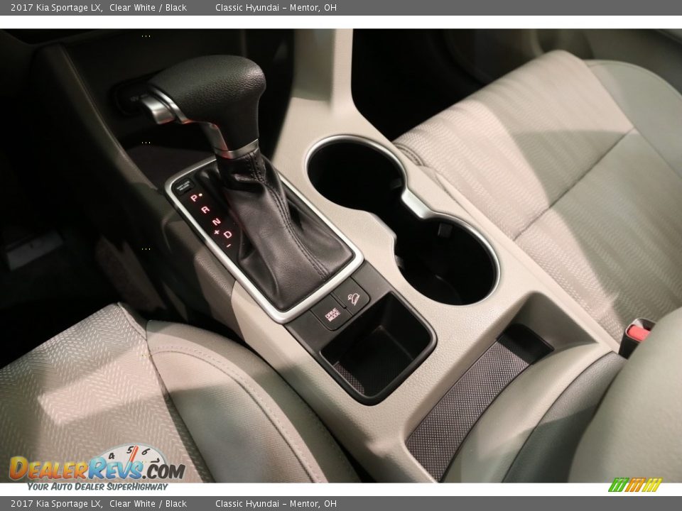 2017 Kia Sportage LX Clear White / Black Photo #14