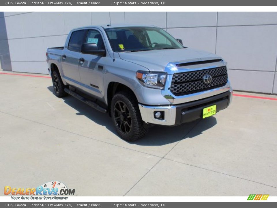 2019 Toyota Tundra SR5 CrewMax 4x4 Cement / Black Photo #2