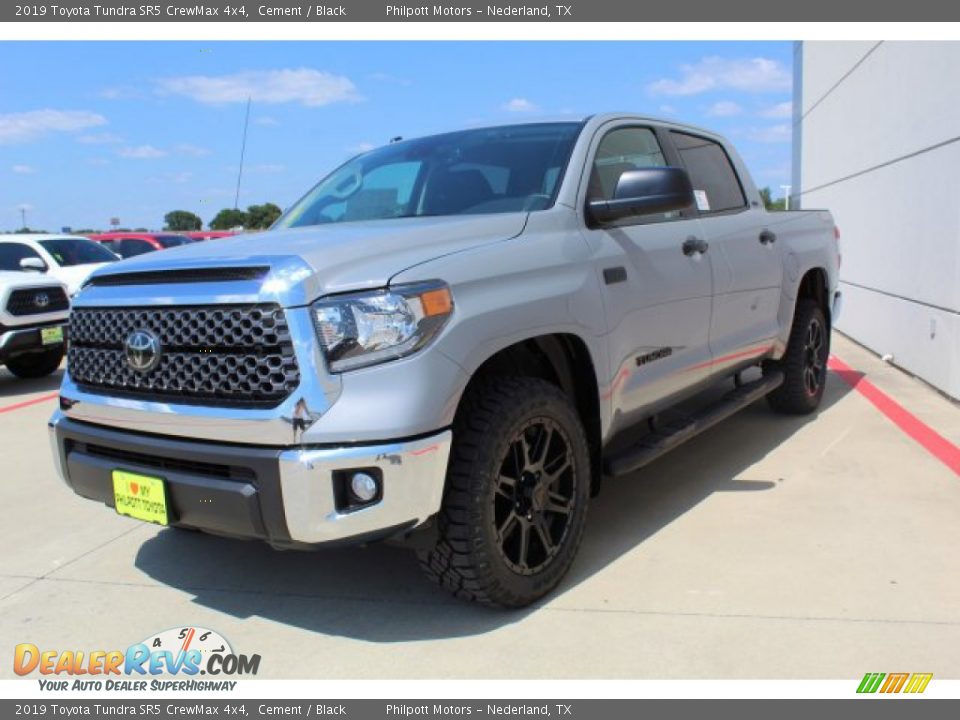2019 Toyota Tundra SR5 CrewMax 4x4 Cement / Black Photo #4