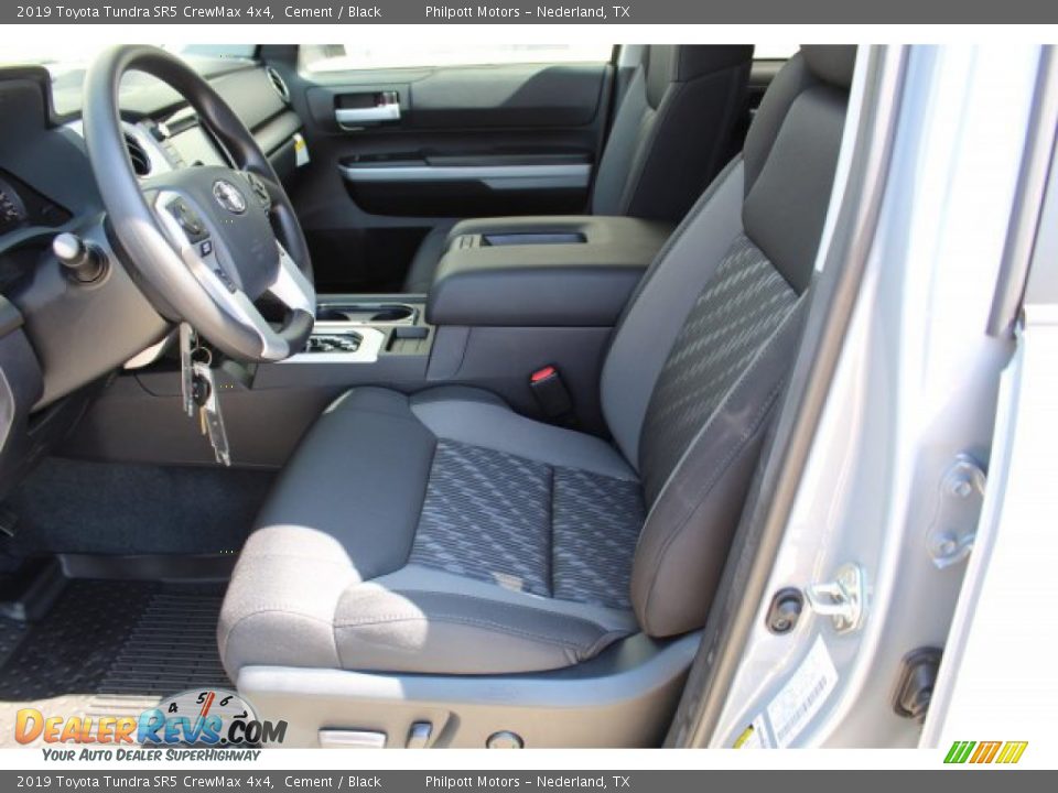 2019 Toyota Tundra SR5 CrewMax 4x4 Cement / Black Photo #10