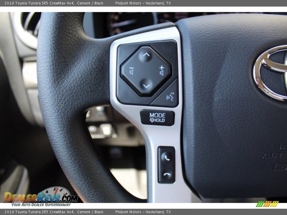 2019 Toyota Tundra SR5 CrewMax 4x4 Cement / Black Photo #11