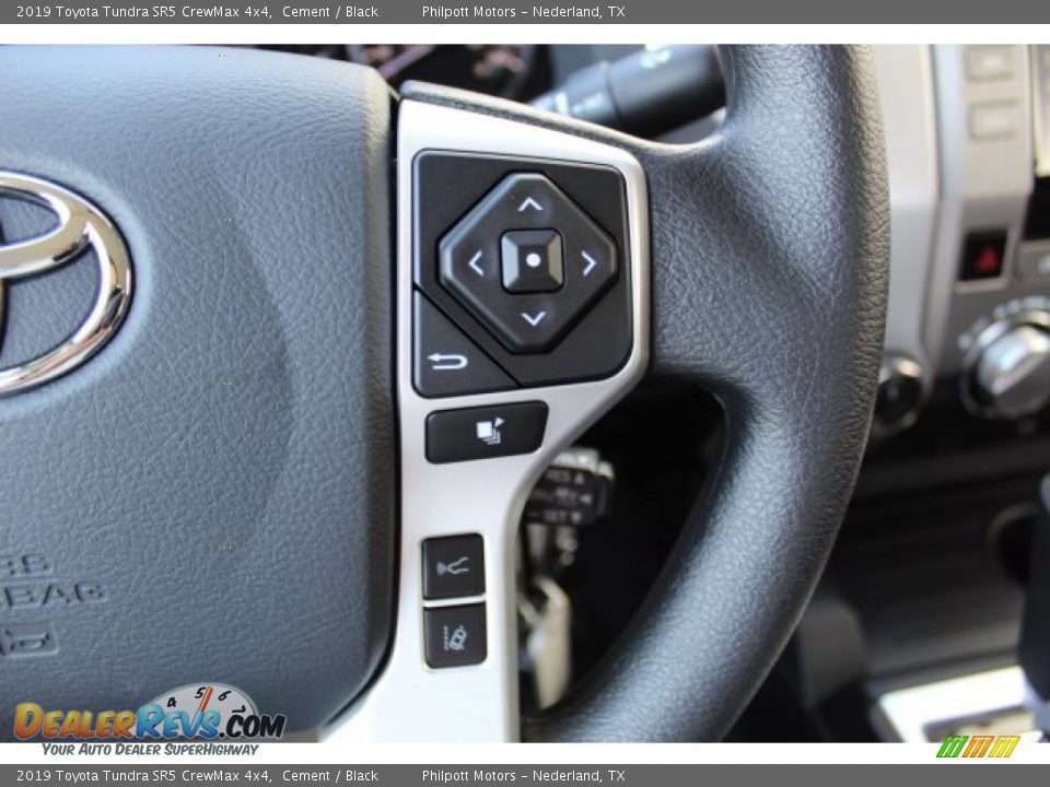 2019 Toyota Tundra SR5 CrewMax 4x4 Cement / Black Photo #12