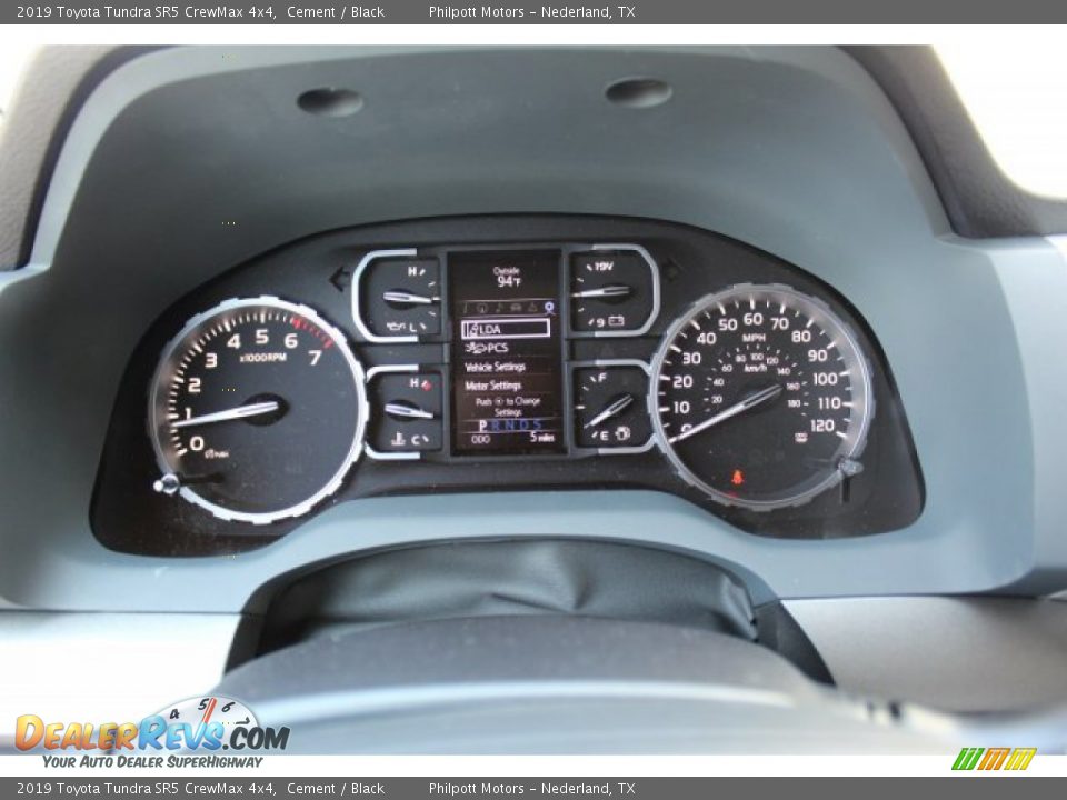 2019 Toyota Tundra SR5 CrewMax 4x4 Cement / Black Photo #13