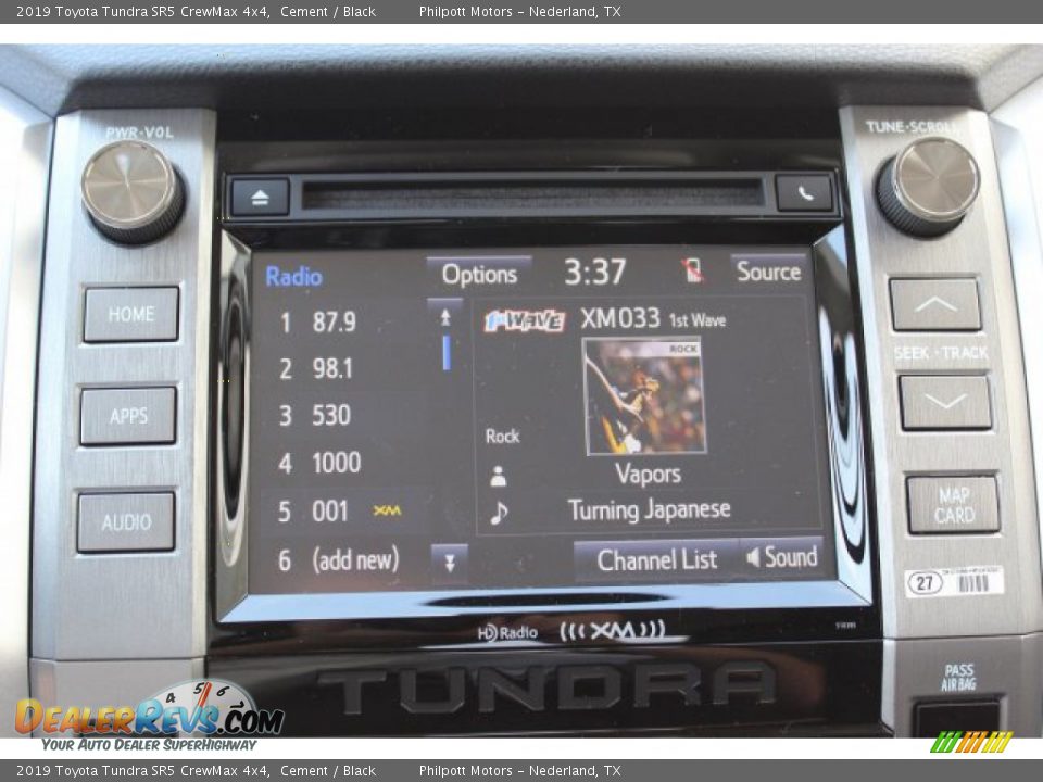 2019 Toyota Tundra SR5 CrewMax 4x4 Cement / Black Photo #15