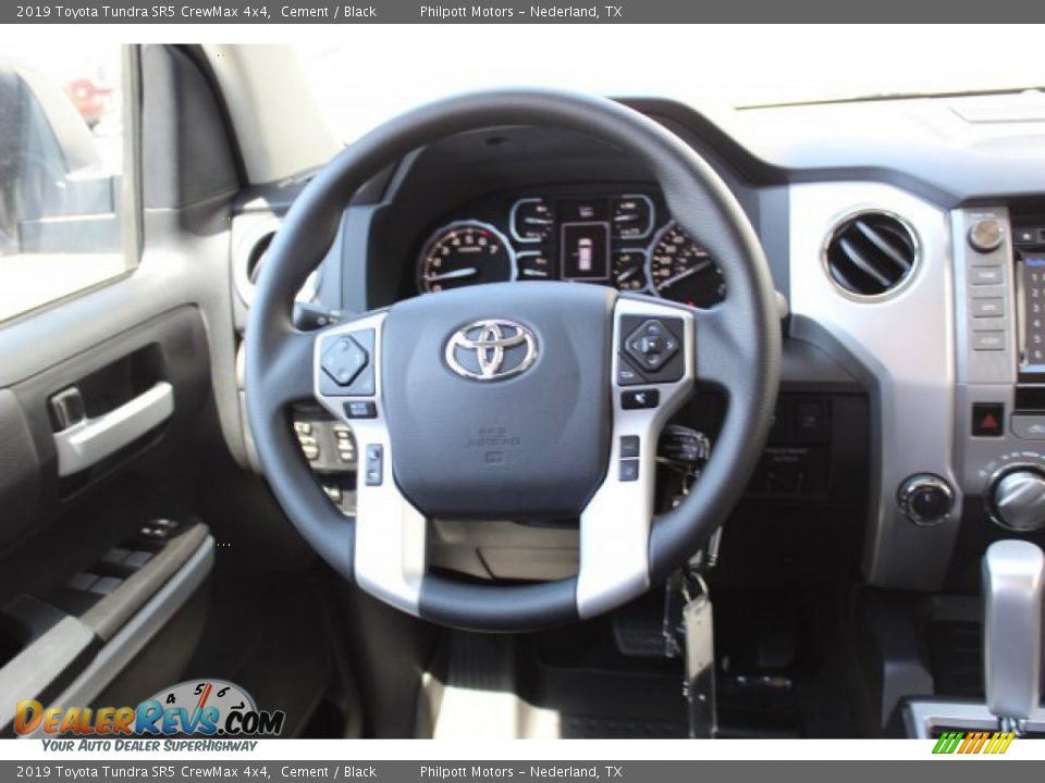2019 Toyota Tundra SR5 CrewMax 4x4 Cement / Black Photo #20