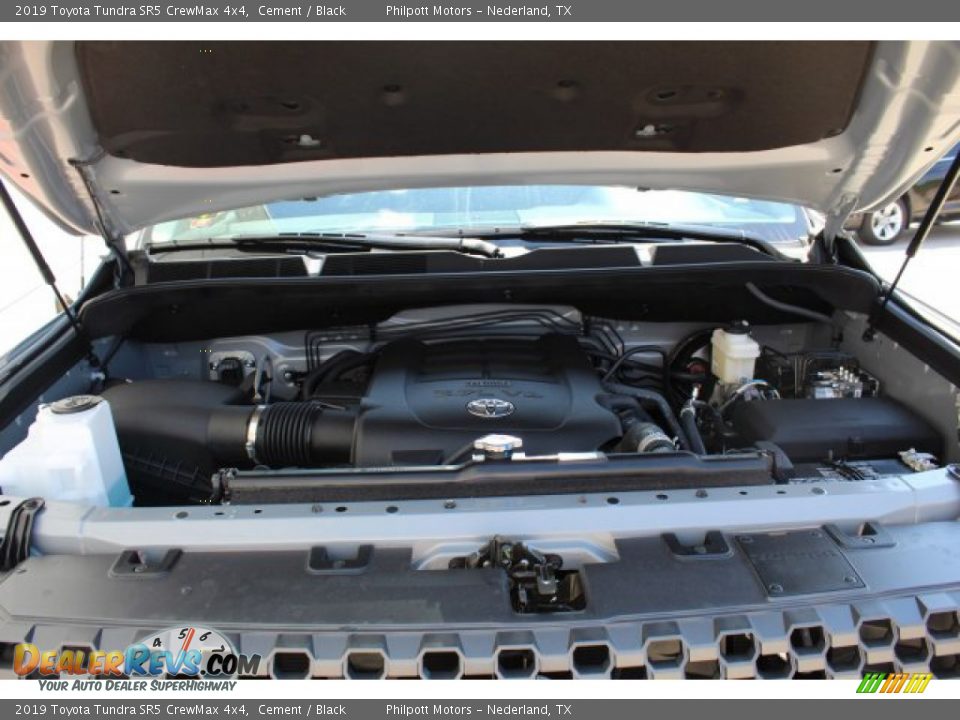 2019 Toyota Tundra SR5 CrewMax 4x4 Cement / Black Photo #22