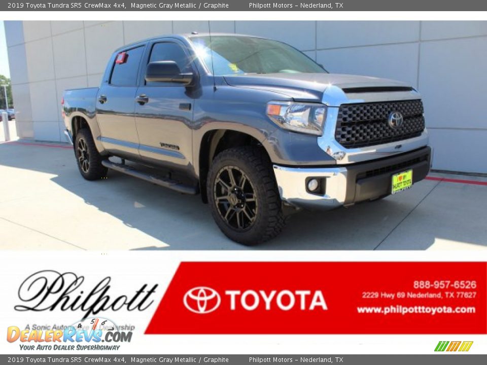 2019 Toyota Tundra SR5 CrewMax 4x4 Magnetic Gray Metallic / Graphite Photo #1