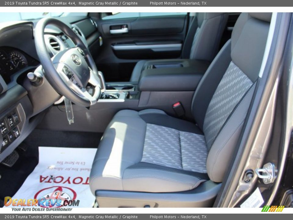 2019 Toyota Tundra SR5 CrewMax 4x4 Magnetic Gray Metallic / Graphite Photo #10