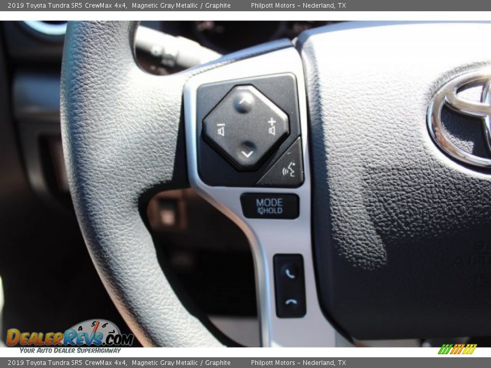 2019 Toyota Tundra SR5 CrewMax 4x4 Magnetic Gray Metallic / Graphite Photo #11