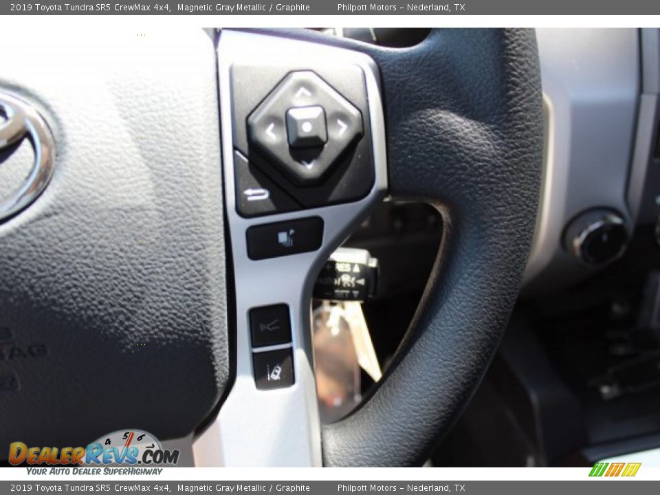 2019 Toyota Tundra SR5 CrewMax 4x4 Magnetic Gray Metallic / Graphite Photo #12