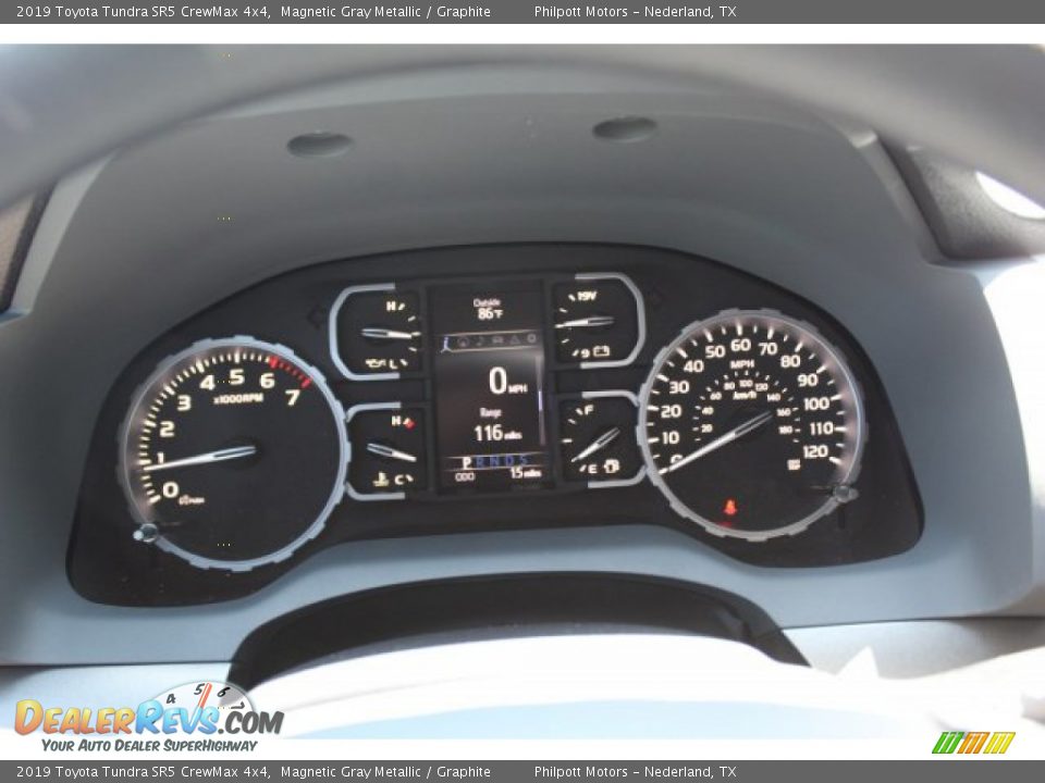 2019 Toyota Tundra SR5 CrewMax 4x4 Magnetic Gray Metallic / Graphite Photo #13