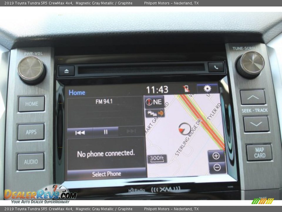 2019 Toyota Tundra SR5 CrewMax 4x4 Magnetic Gray Metallic / Graphite Photo #15