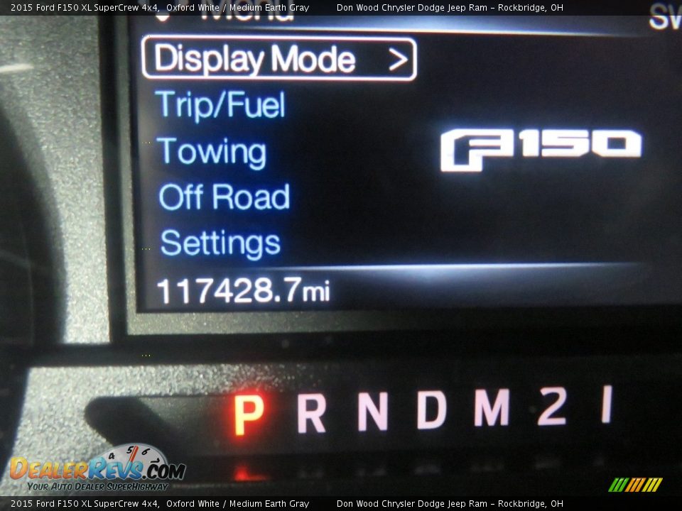 2015 Ford F150 XL SuperCrew 4x4 Oxford White / Medium Earth Gray Photo #19
