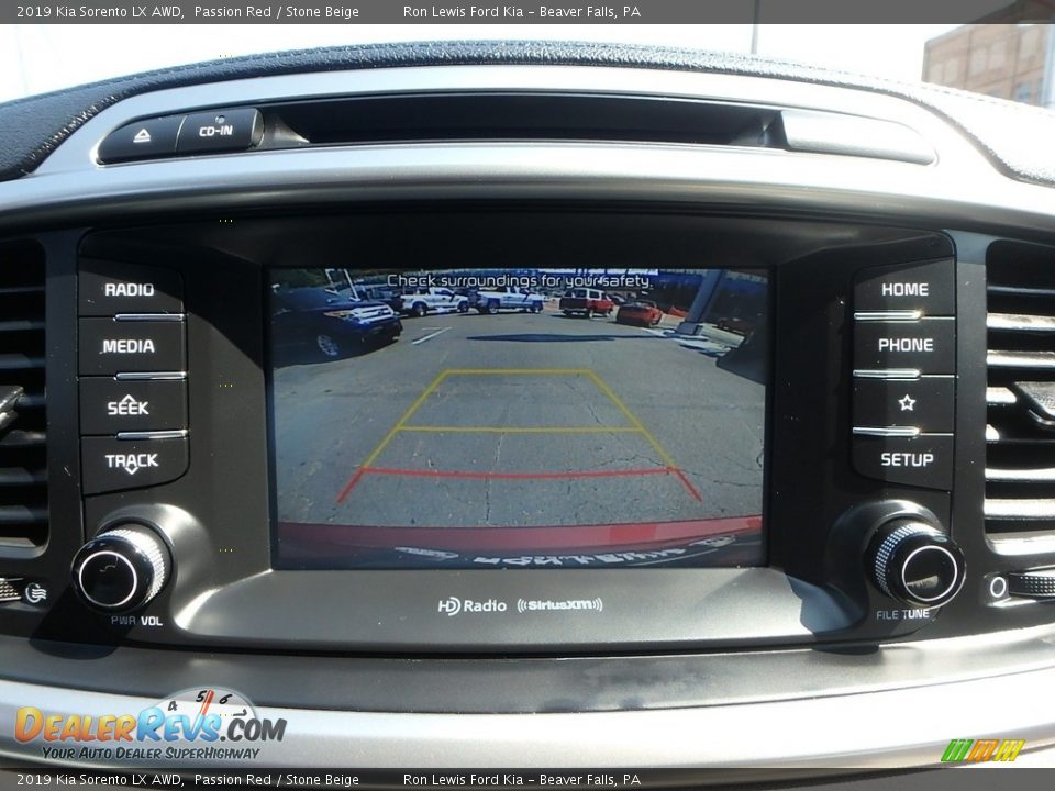 2019 Kia Sorento LX AWD Passion Red / Stone Beige Photo #19