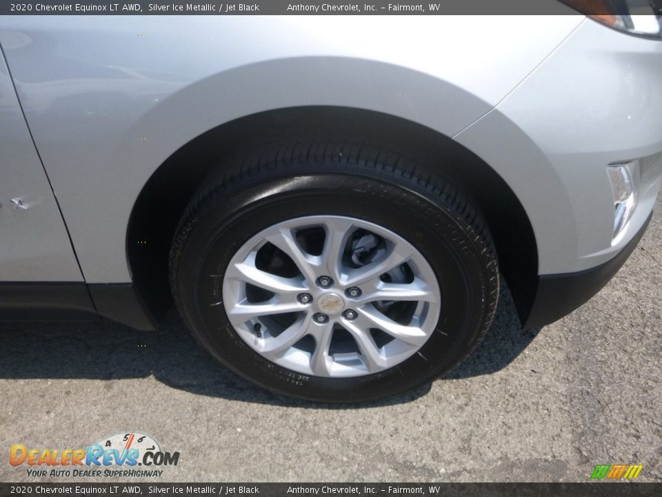 2020 Chevrolet Equinox LT AWD Silver Ice Metallic / Jet Black Photo #2