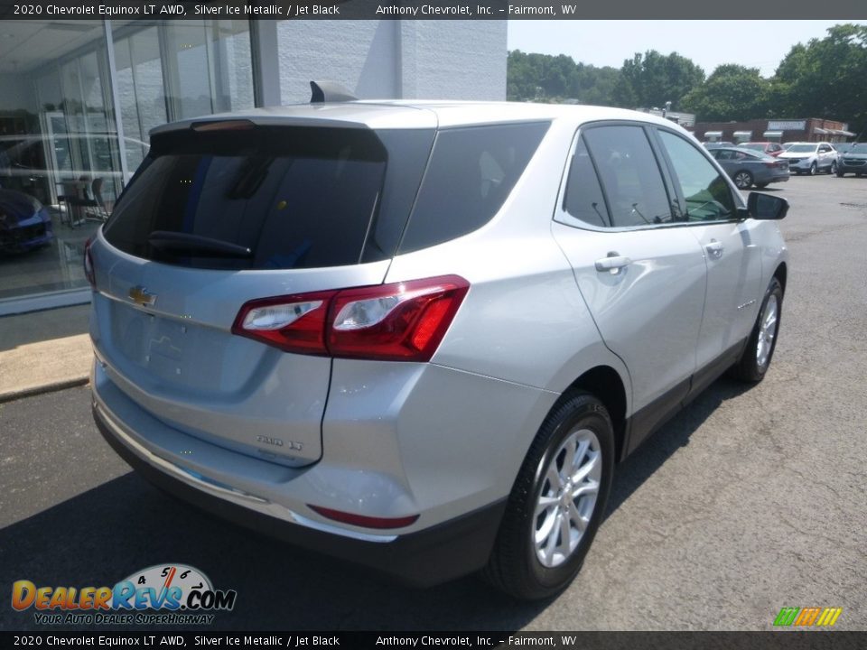 2020 Chevrolet Equinox LT AWD Silver Ice Metallic / Jet Black Photo #4