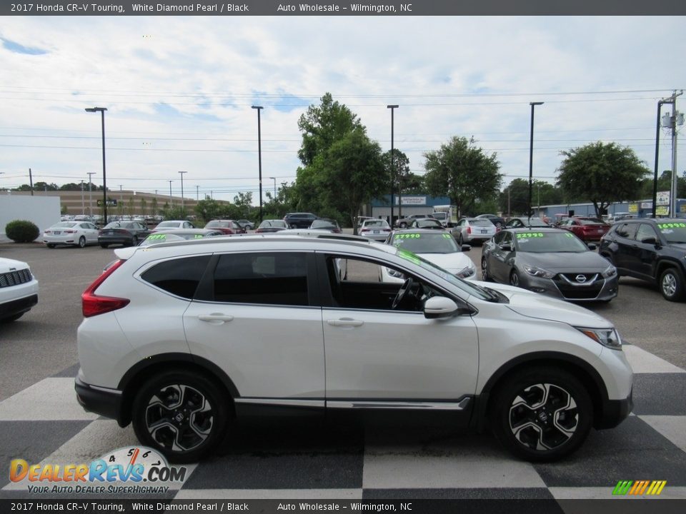 2017 Honda CR-V Touring White Diamond Pearl / Black Photo #3