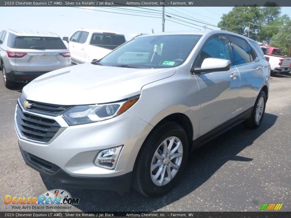 2020 Chevrolet Equinox LT AWD Silver Ice Metallic / Jet Black Photo #7