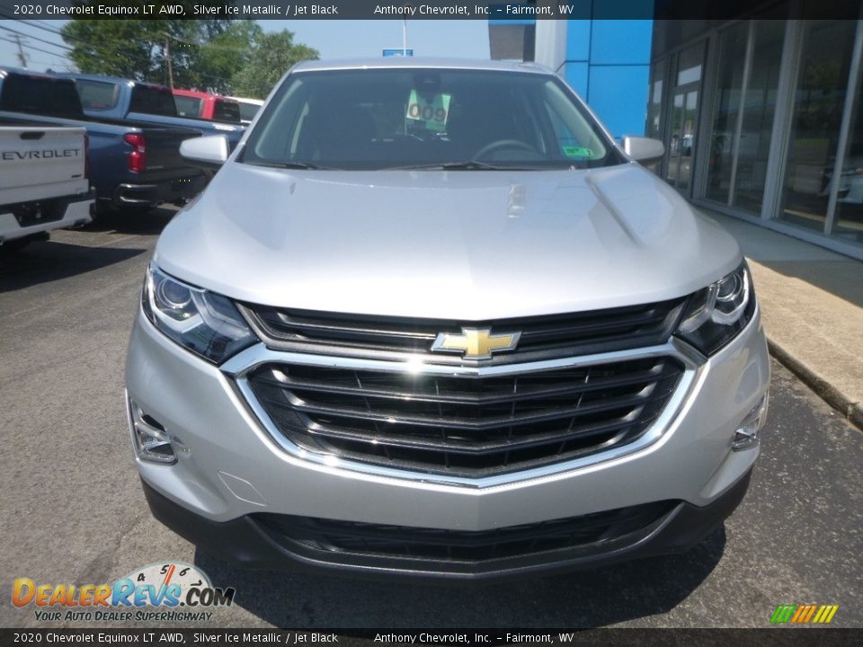 2020 Chevrolet Equinox LT AWD Silver Ice Metallic / Jet Black Photo #8