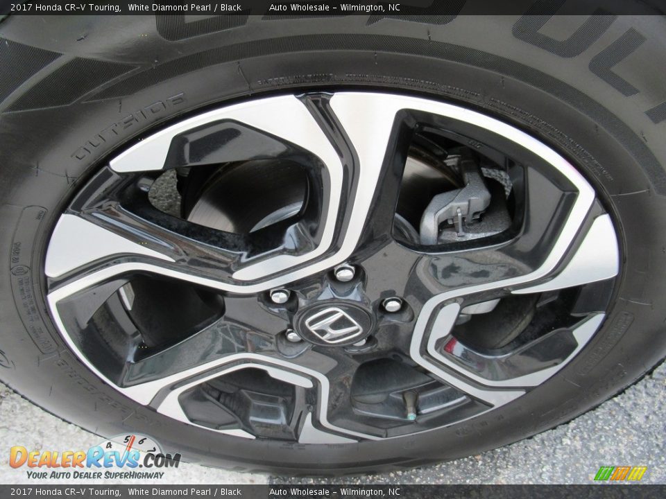 2017 Honda CR-V Touring White Diamond Pearl / Black Photo #7