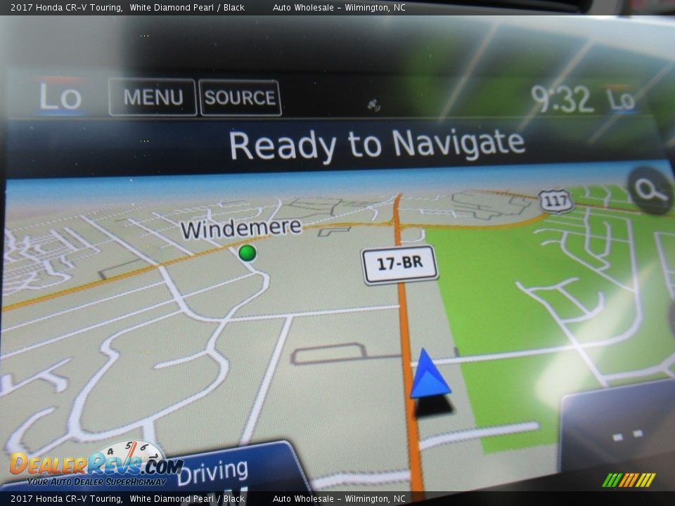 2017 Honda CR-V Touring White Diamond Pearl / Black Photo #16