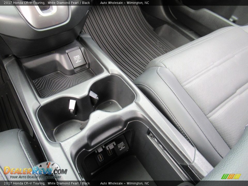 2017 Honda CR-V Touring White Diamond Pearl / Black Photo #19