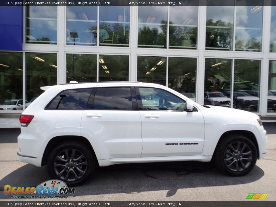 2019 Jeep Grand Cherokee Overland 4x4 Bright White / Black Photo #2