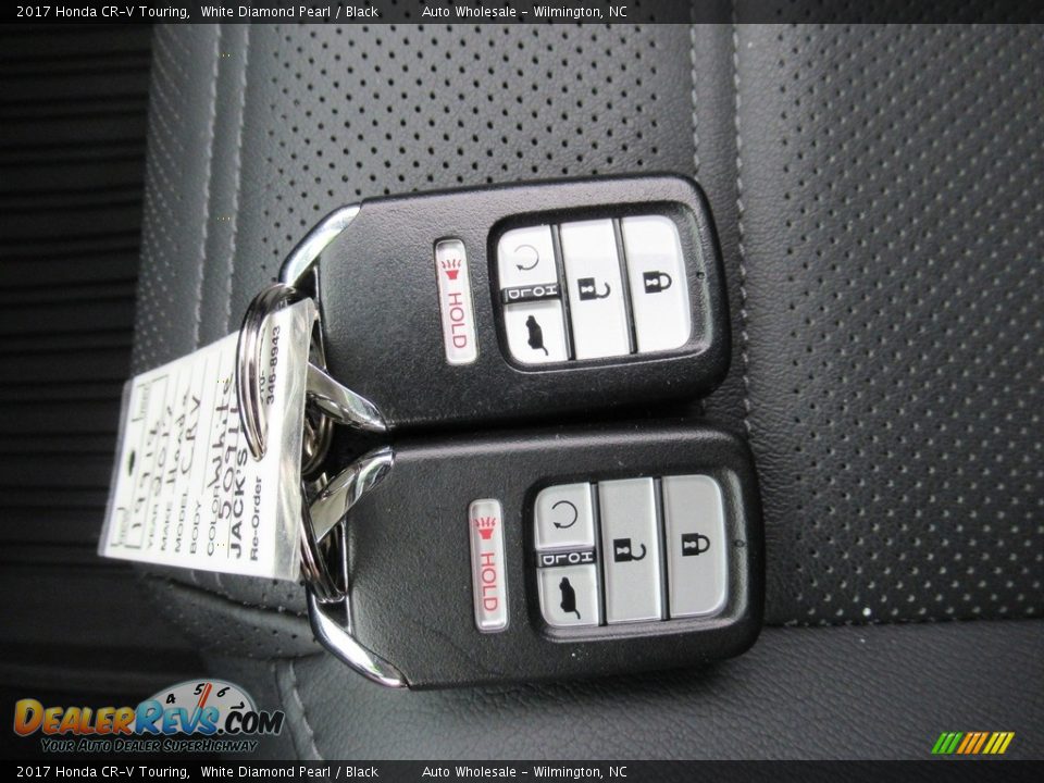 2017 Honda CR-V Touring White Diamond Pearl / Black Photo #20