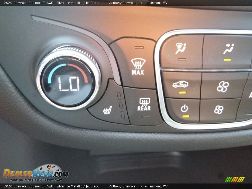 2020 Chevrolet Equinox LT AWD Silver Ice Metallic / Jet Black Photo #17