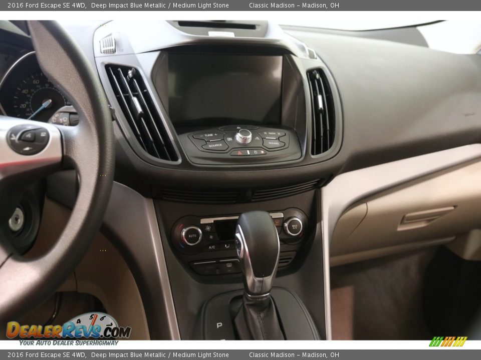2016 Ford Escape SE 4WD Deep Impact Blue Metallic / Medium Light Stone Photo #9